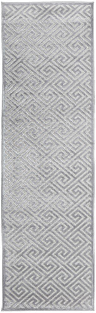 York Alice Silver Runner Rug.
