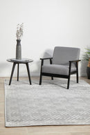 York Alice Silver Rug.