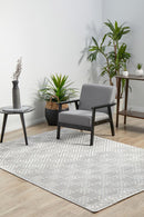 York Alice Silver Rug.