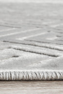 York Alice Silver Rug.