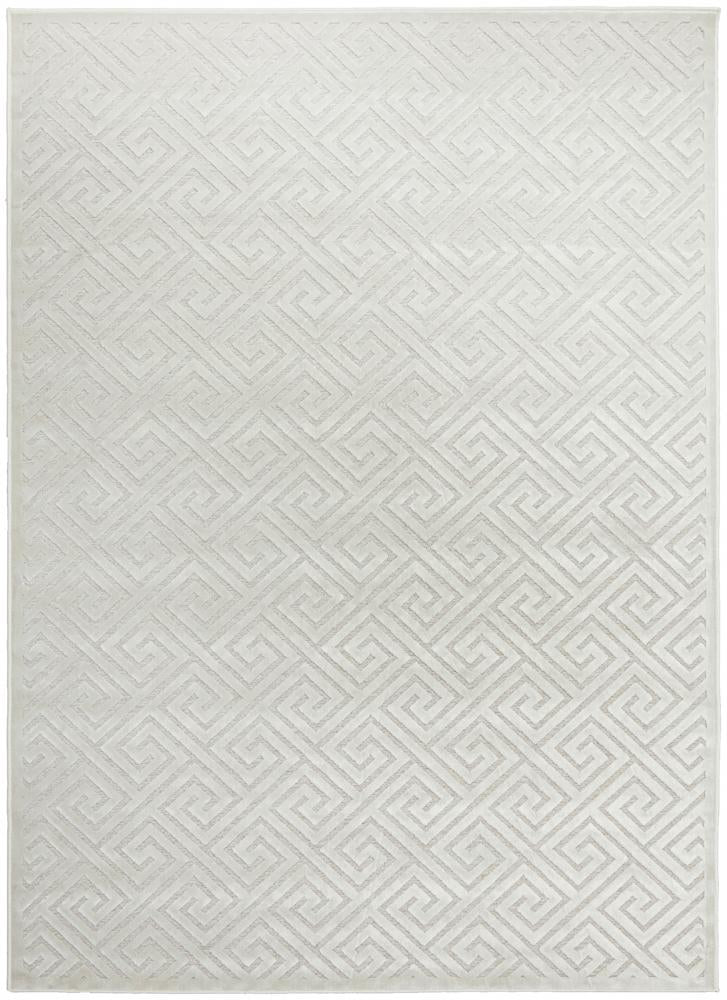 York Alice Natural White Rug.