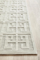 York Brenda Natural White Runner Rug.