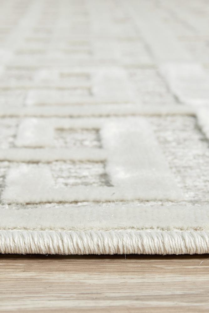 York Brenda Natural White Rug.
