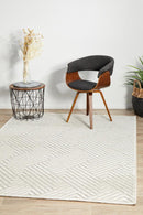 York Cindy Natural White Rug.