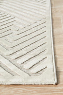 York Cindy Natural White Rug.